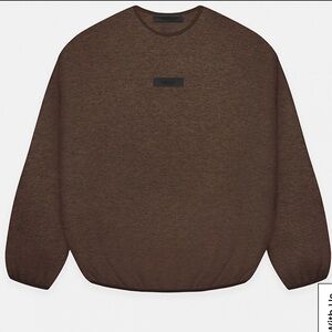 FEAR OF GOD ESSENTIALS
Heather Wood Crew Neck
Size XXS